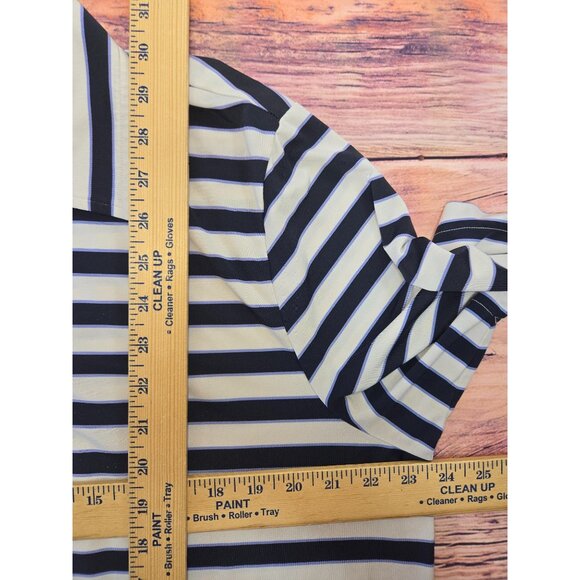 RLX Ralph Lauren Mens Striped Polo Shirt Large Navy - Picture 7 of 7